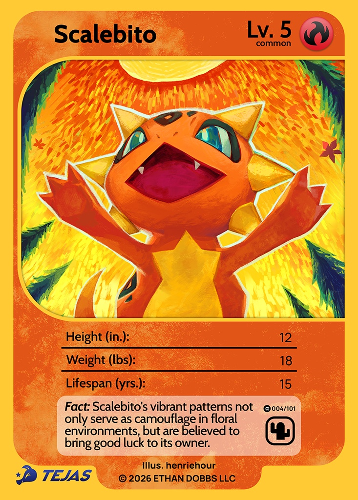 Front of Scalebito Alpha Card